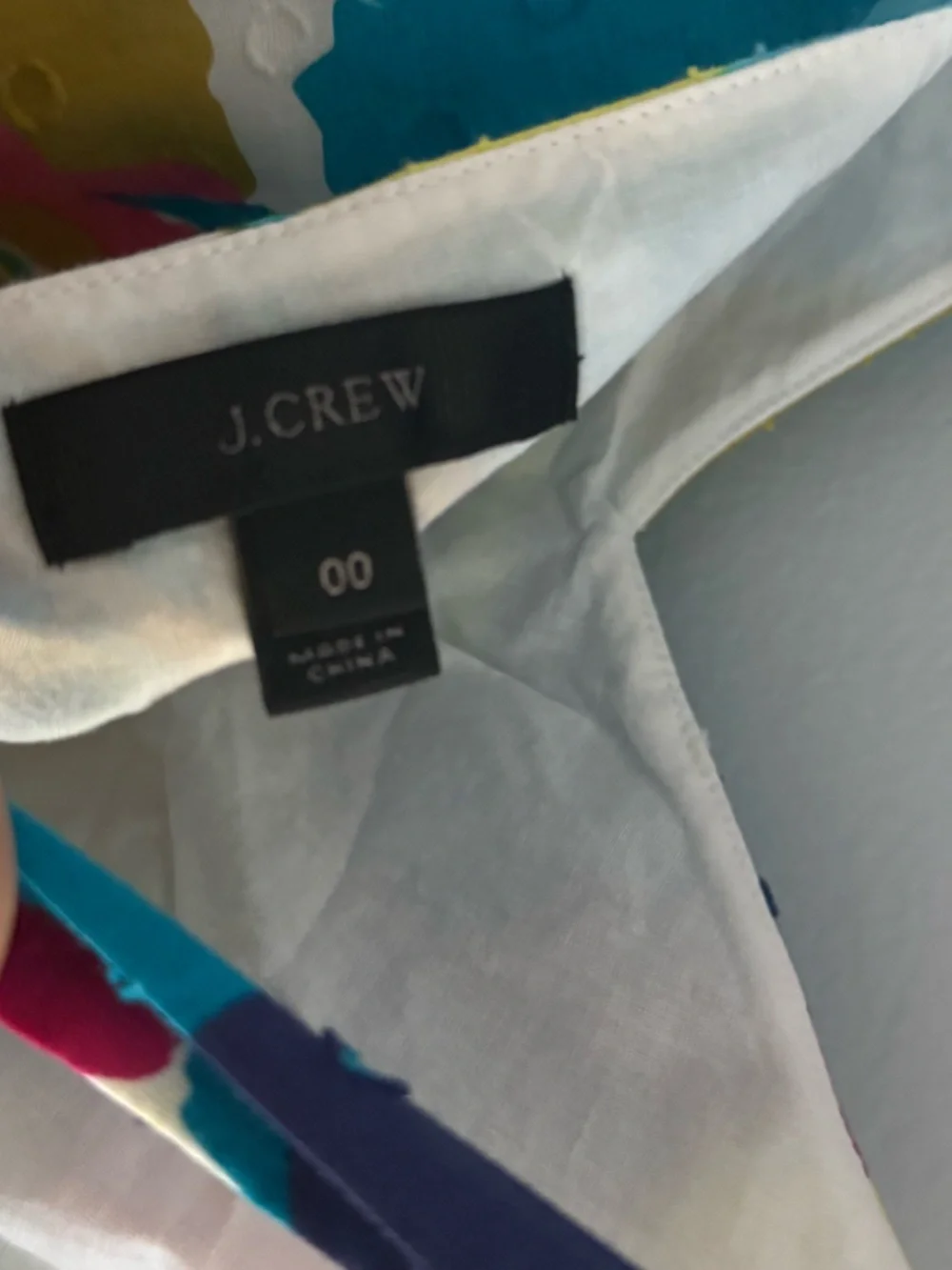 J. Crew Peplum Seaside Top